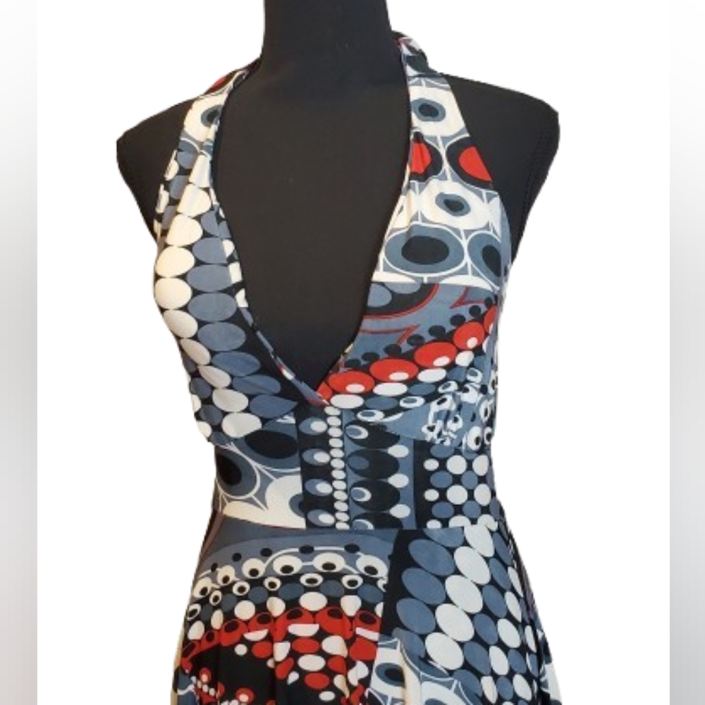 Stylish Backless Dress - Black, White, Red